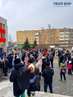 Как прошли масленичные гуляния на Бору и Стекольном 1