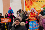 Как прошли масленичные гуляния на Бору и Стекольном 14