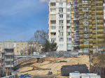 Лестница у парковки. Фото для истории