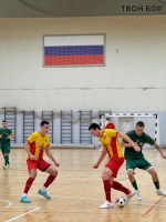 На Бору прошел футбольный матч 5