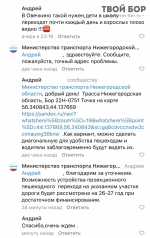 Власти прокомментировали установку проекционных пешеходных переходов в Бору 1